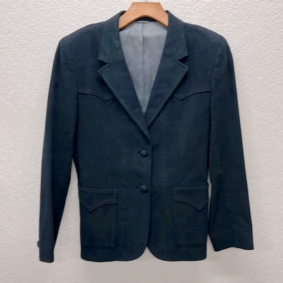 LeBaron Other - Vintage LeBaron California Navy Suede Blazer
